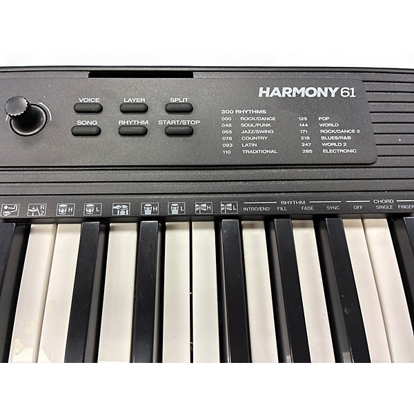 Used Alesis Harmony 61 Portable Keyboard