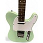 Used Squier Telecaster Mint Green Solid Body Electric Guitar