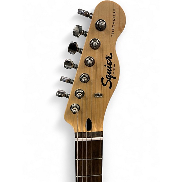 Used Squier Telecaster Mint Green Solid Body Electric Guitar
