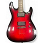 Used Schecter Guitar Research Demon 6 Crimson Red Trans Solid Body Electric Guitar