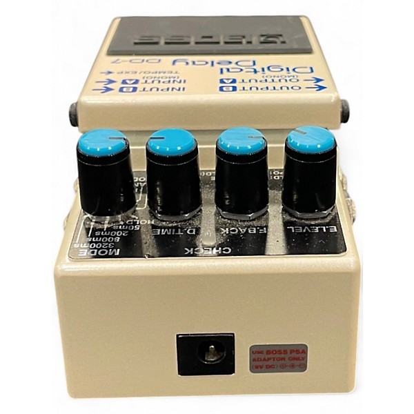 Used BOSS DD7 Digital Delay Effect Pedal