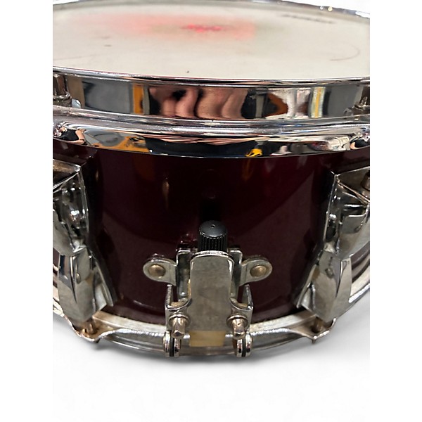 Used Groove Percussion 14in GROVE PERCUSSION PRO GEAR SNARE RED Drum