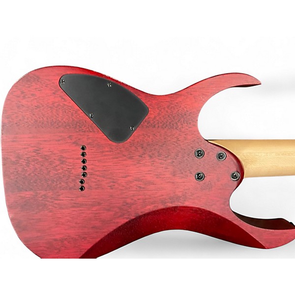 Used Ibanez RG7421 RG Series BLUE POPLAR BURL Solid Body Electric Guitar