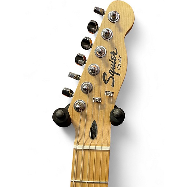 Used 2000s Squier 51 Vintage Yellow Solid Body Electric Guitar