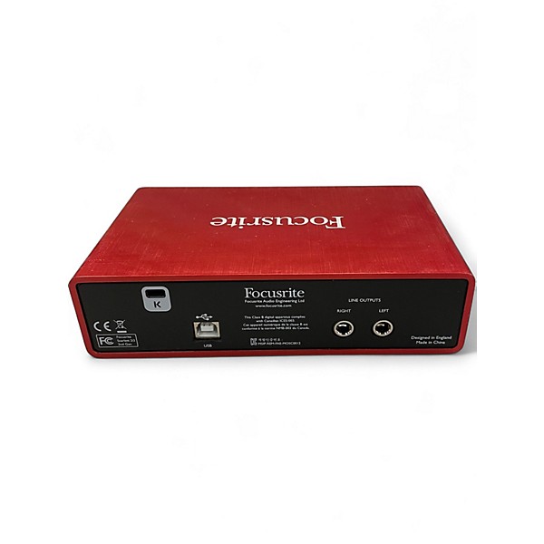 Used Focusrite Scarlett 2i2 Gen 2 Audio Interface