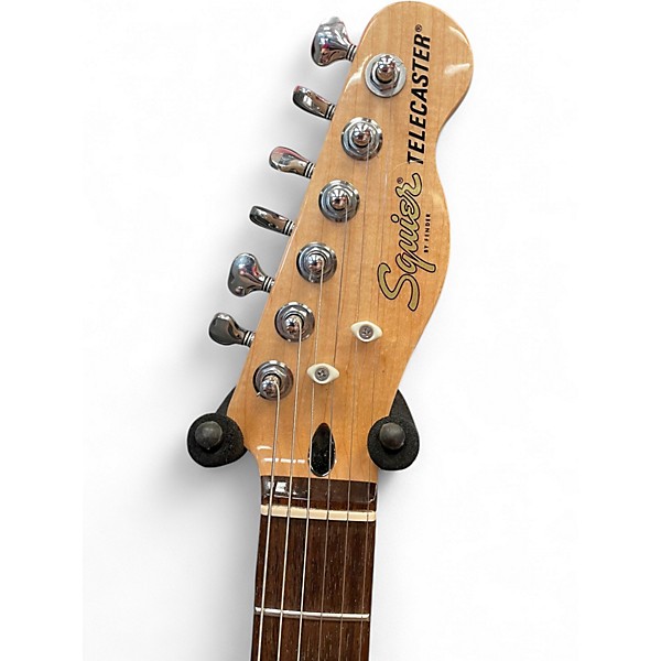 Used Squier Affinity Telecaster FMT SH Transparent Crimson Solid Body Electric Guitar