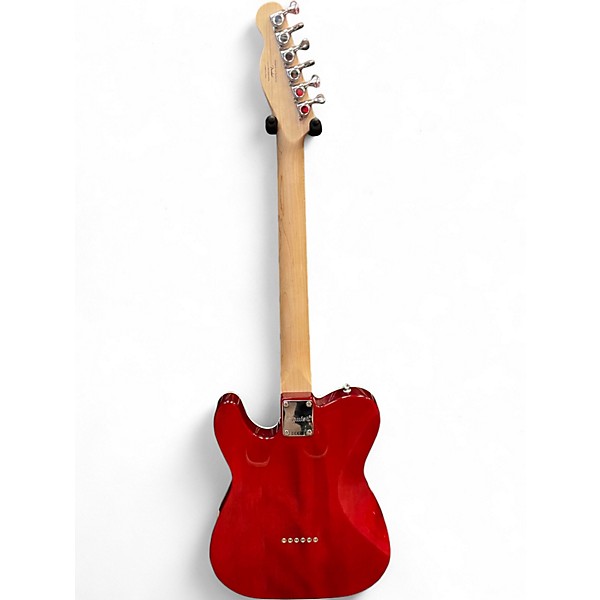 Used Squier Affinity Telecaster FMT SH Transparent Crimson Solid Body Electric Guitar