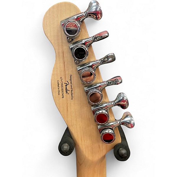 Used Squier Affinity Telecaster FMT SH Transparent Crimson Solid Body Electric Guitar