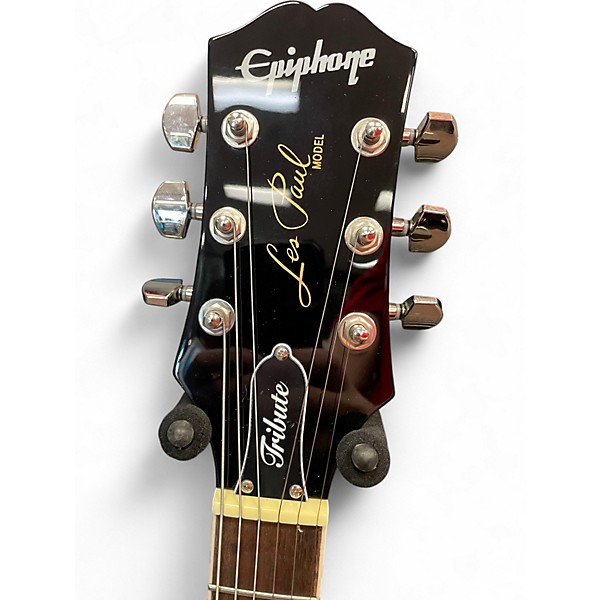 Used Epiphone Les Paul Tribute Plus Sun Solid Body Electric Guitar