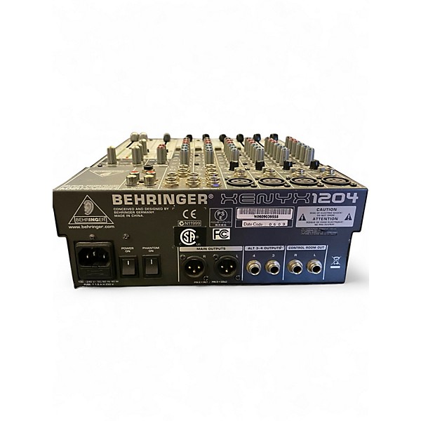 Used Behringer Xenyx 1204 Unpowered Mixer