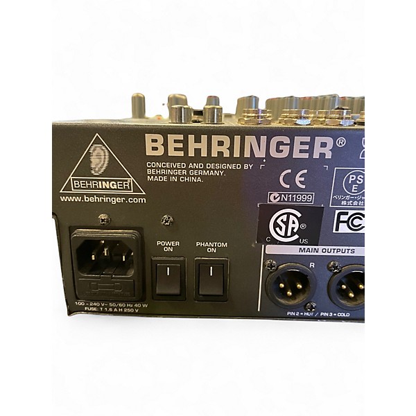 Used Behringer Xenyx 1204 Unpowered Mixer