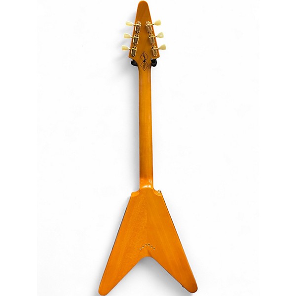 Used Epiphone 1958 Korina Flying V Vintage Natural Solid Body Electric Guitar