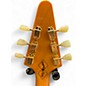 Used Epiphone 1958 Korina Flying V Vintage Natural Solid Body Electric Guitar