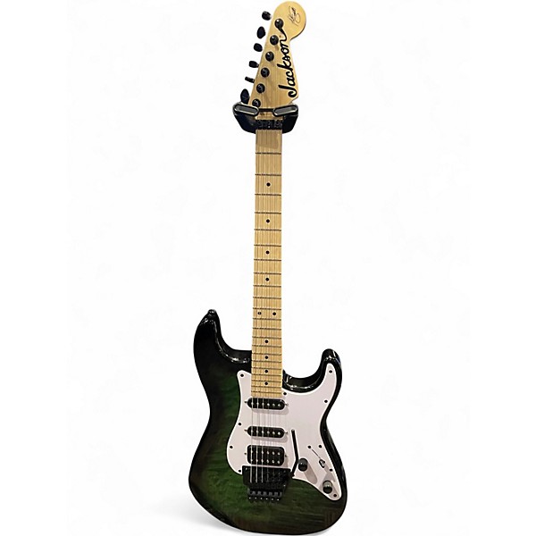 Used Jackson X SERIES ADRIAN SMITH Trans Green Solid Body Electric Guitar