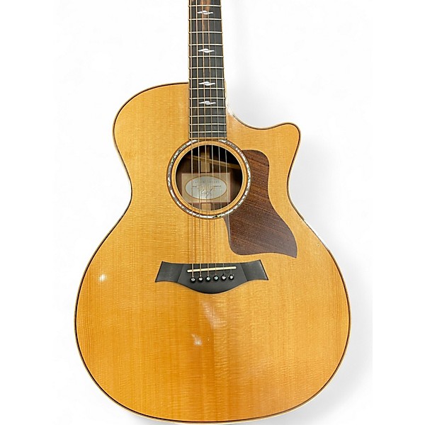 Used 2015 Taylor 814CE Natural Acoustic Electric Guitar