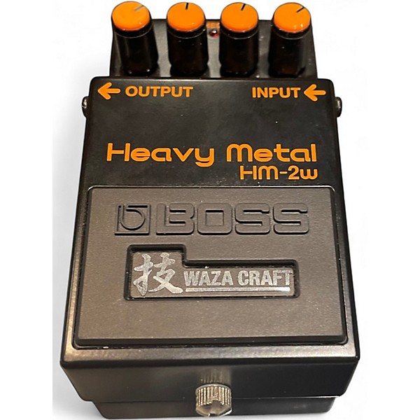 Used BOSS HM2W Heavy Metal Effect Pedal