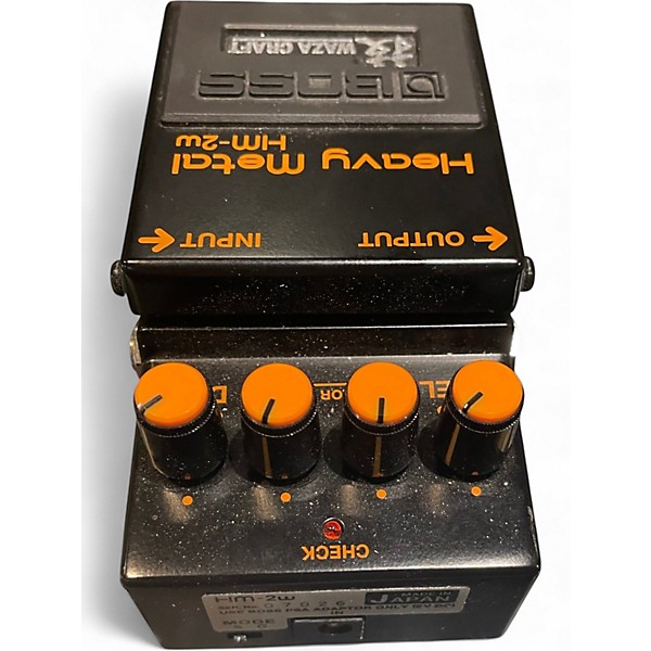 Used BOSS HM2W Heavy Metal Effect Pedal