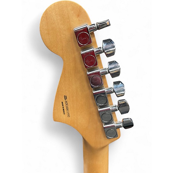 Used Fender Modern Player Mustang Olive Solid Body Electric Guitar