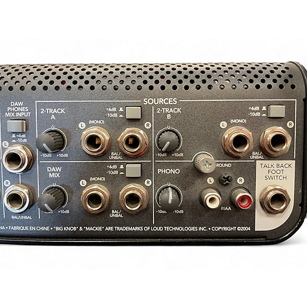 Used Mackie Big Knob Studio Volume Controller