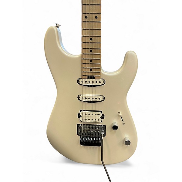 Used Charvel Pro-Mod San Dimas HSS FR M Platinum Pearl Solid Body Electric Guitar