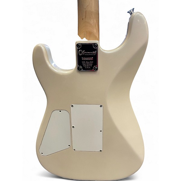 Used Charvel Pro-Mod San Dimas HSS FR M Platinum Pearl Solid Body Electric Guitar