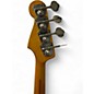Used Fender Jaguar Bass Chrome Red Electric Bass Guitar