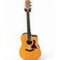 Used Taylor 214CE Deluxe Natural Acoustic Electric Guitar thumbnail