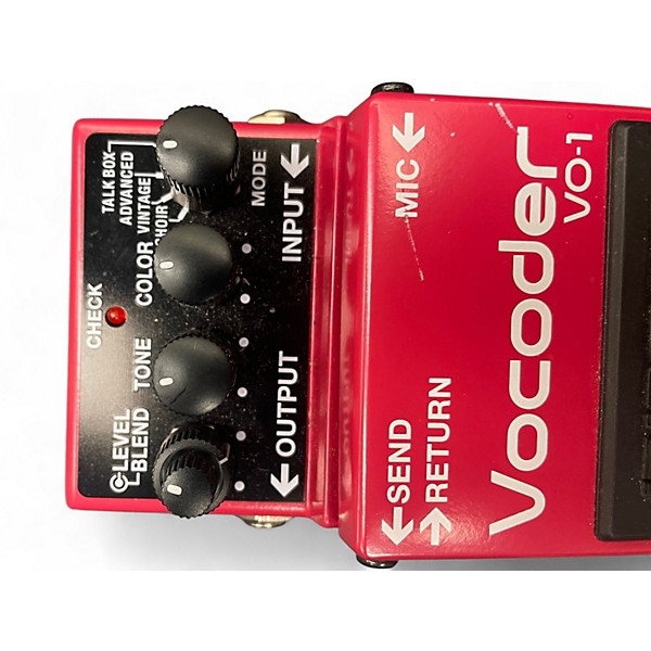 Used BOSS VO-1 Vocoder Effect Pedal