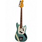 Used Fender Competition Series MB-98 MUSTANG REISSUE MIJ Ocean Turquoise Electric Bass Guitar thumbnail