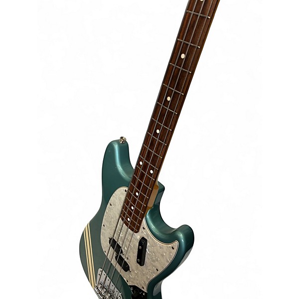 Used Fender Competition Series MB-98 MUSTANG REISSUE MIJ Ocean Turquoise Electric Bass Guitar