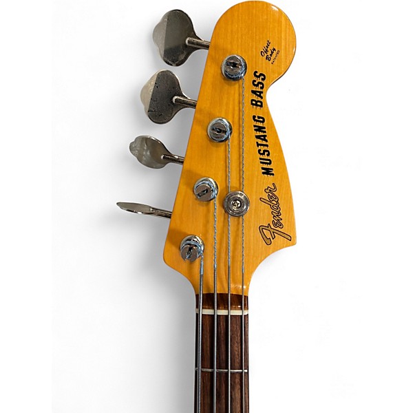 Used Fender Competition Series MB-98 MUSTANG REISSUE MIJ Ocean Turquoise Electric Bass Guitar
