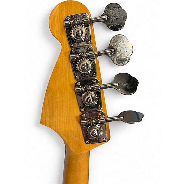 Used Fender Competition Series MB-98 MUSTANG REISSUE MIJ Ocean Turquoise Electric Bass Guitar