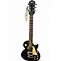 Used Epiphone Les Paul 100 Bolt On Black Solid Body Electric Guitar thumbnail