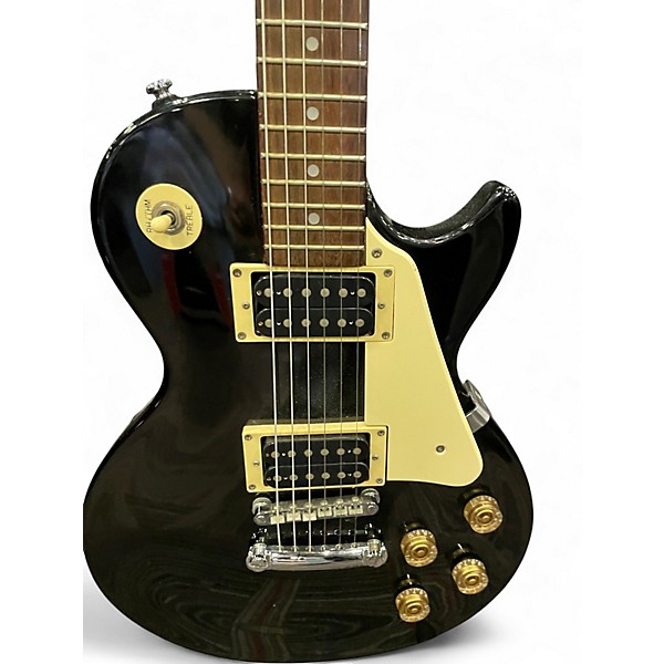 Used Epiphone Les Paul 100 Bolt On Black Solid Body Electric Guitar
