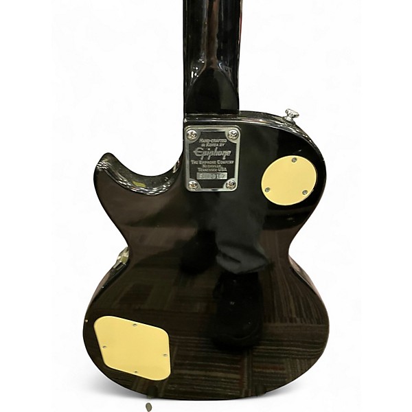 Used Epiphone Les Paul 100 Bolt On Black Solid Body Electric Guitar