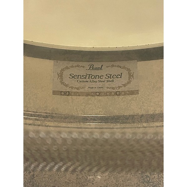 Used Pearl 6.5X14 Sensitone Snare Chrome Drum