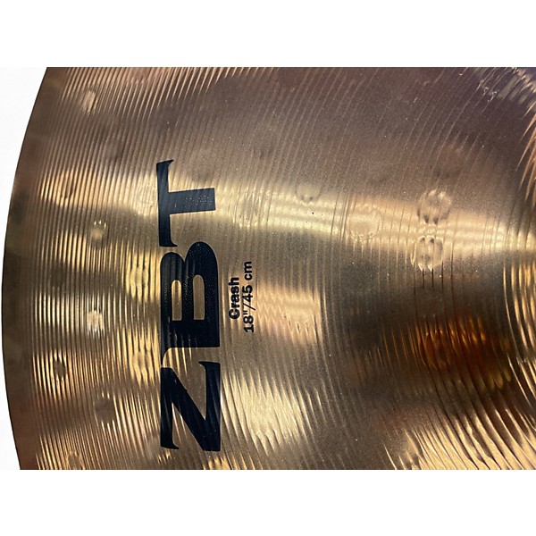 Used Zildjian 18in ZBT Crash Cymbal