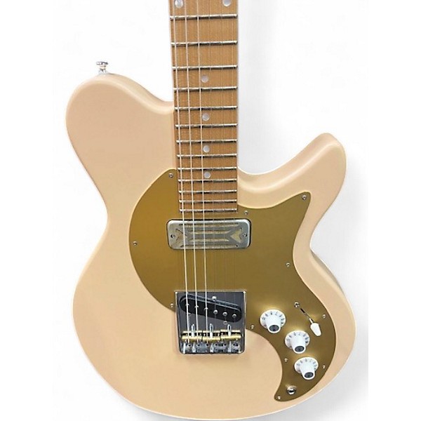 Used Eastman SC52 Cream Solid Body Electric Guitar