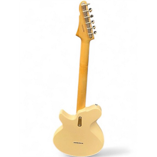Used Eastman SC52 Cream Solid Body Electric Guitar