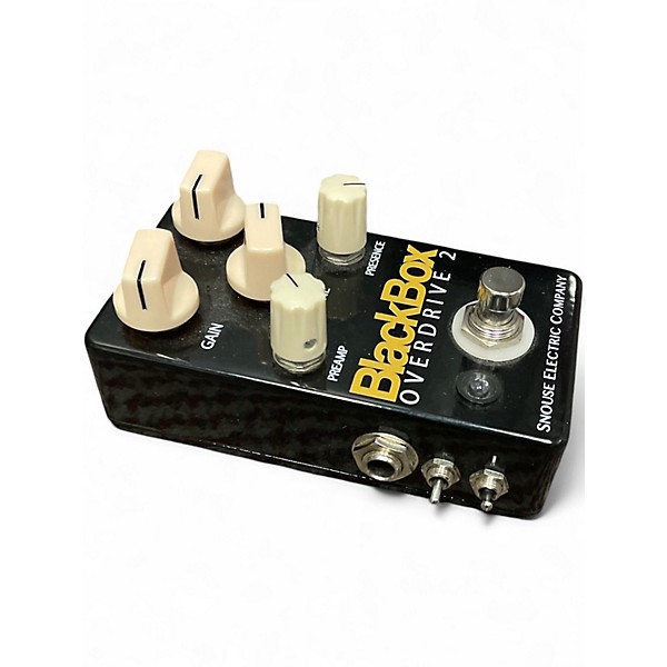 Used Snouse Electric Company BlackBox Overdrive 2 Stage Pro Mod Effect Pedal
