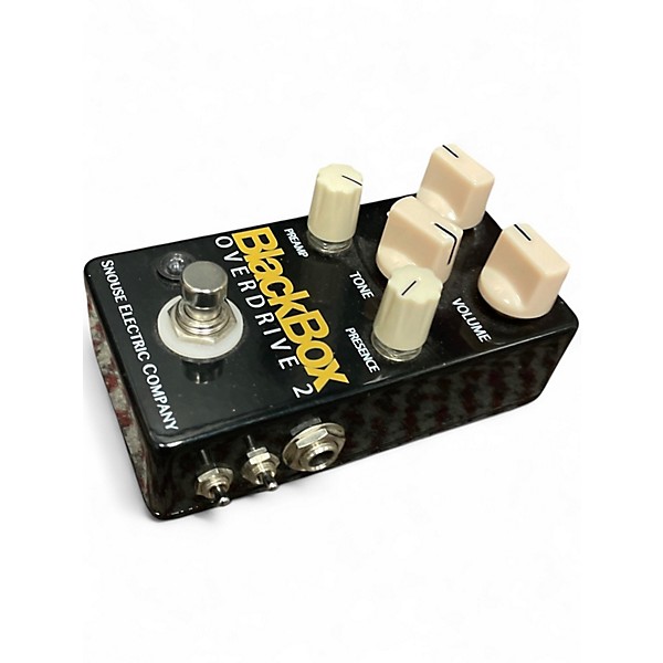 Used Snouse Electric Company BlackBox Overdrive 2 Stage Pro Mod Effect Pedal