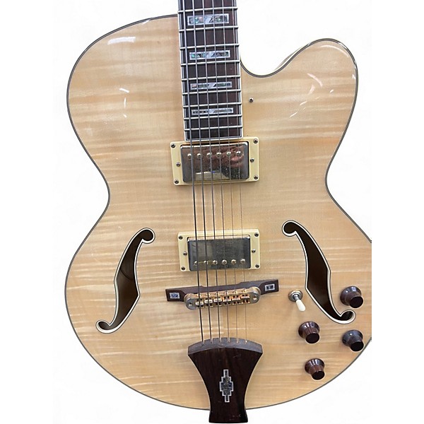 Used Ibanez AF105  Natural Hollow Body Electric Guitar