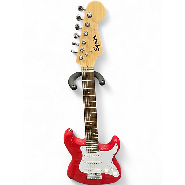 Used Squier Mini Affinity Stratocaster Dakota Red Electric Guitar