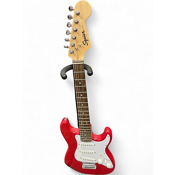 Used Squier Mini Affinity Stratocaster Dakota Red Electric Guitar