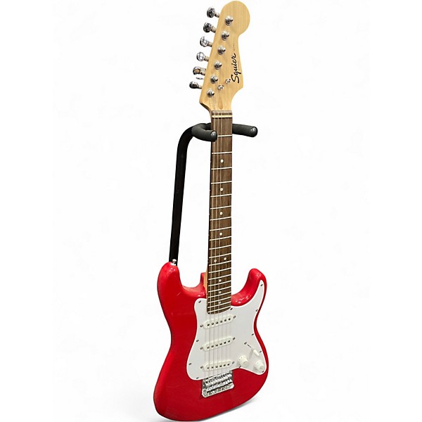 Used Squier Mini Affinity Stratocaster Dakota Red Electric Guitar