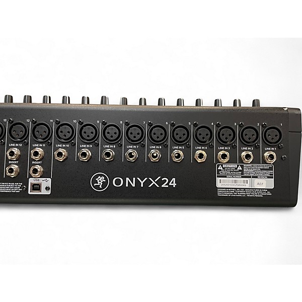 Used Mackie Onyx 24 Powered Mixer