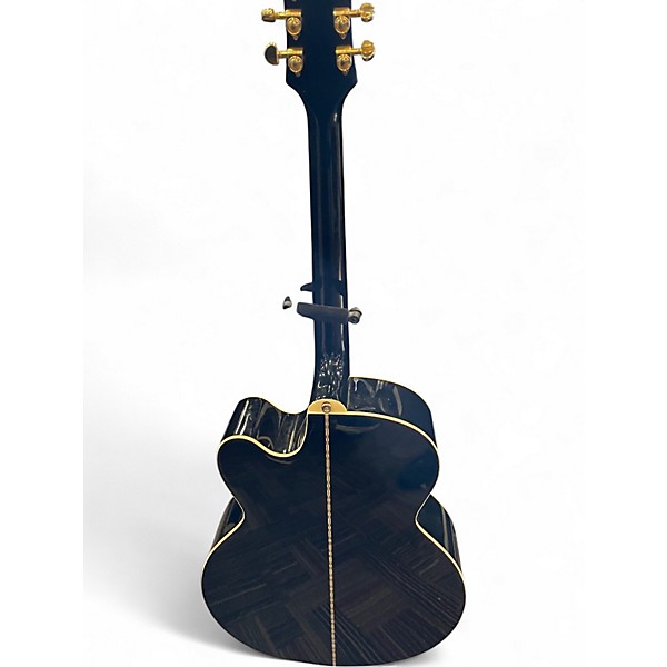 Used Epiphone J200 EC EBONY BURST Acoustic Electric Guitar