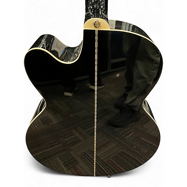 Used Epiphone J200 EC EBONY BURST Acoustic Electric Guitar