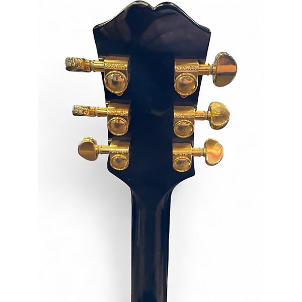 Used Epiphone J200 EC EBONY BURST Acoustic Electric Guitar