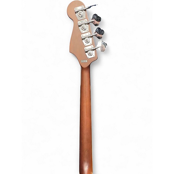 Used Fender Kingman Acoustic Electric Bass Black Acoustic Bass Guitar